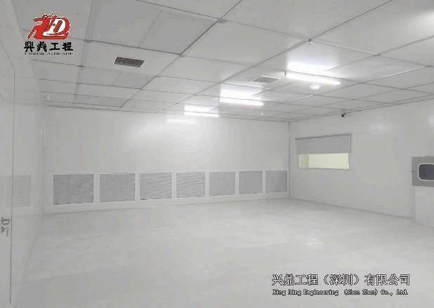 江西水晶光电产能一期转三期厂房---环氧自流平